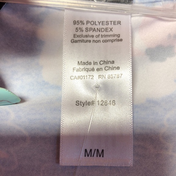 Women’s Poly/Spandex Nightshirt - Picture 3 of 4